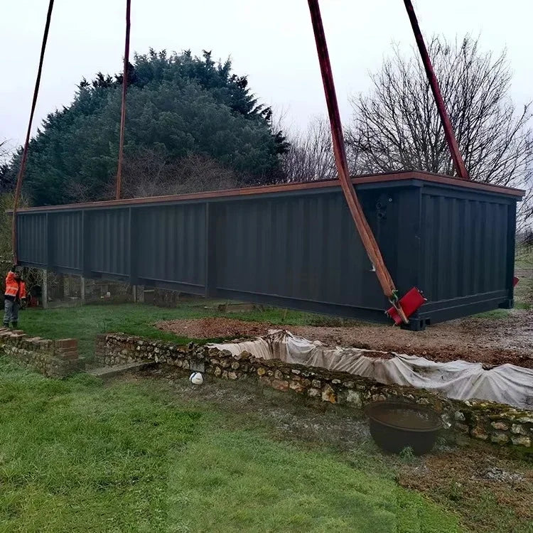 Bespoke Luxury 40ft Container Infinity Pool Custom Size/Color Options with Glass Mosaic Tiles Premium Backyard Statement Piece