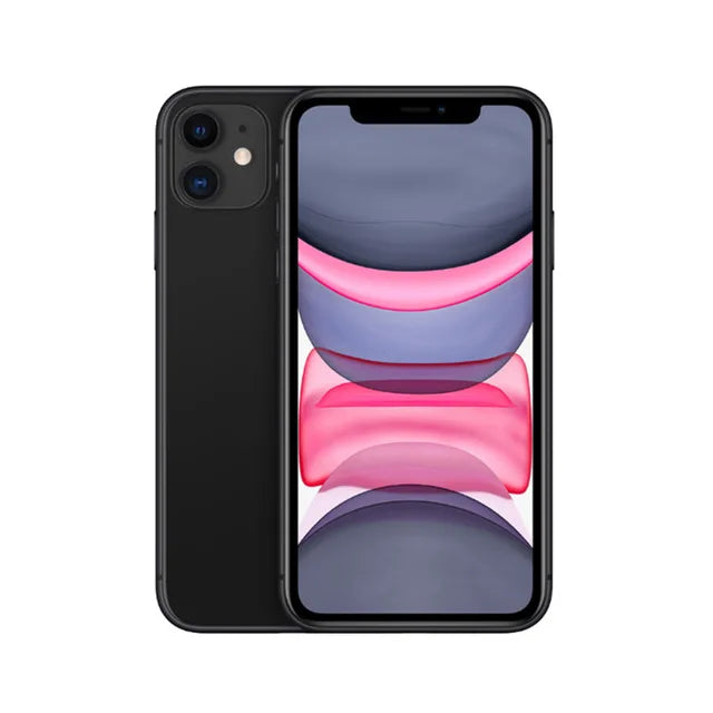 Apple iPhone 11 6.1" Original Liquid Retina IPS LCD 64/128/256GB A13 IOS A2221 A2111 Genuine iPhone11 Unlocked 4G LTE Cell Phone