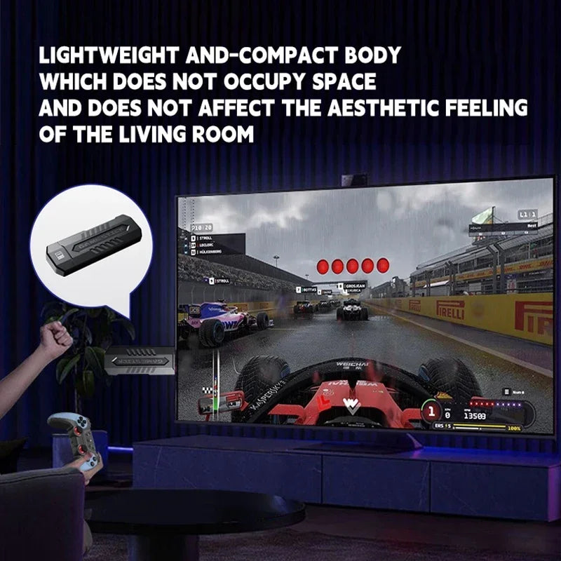 X2 Blue Video Game Stick 4K Video Game Stick Console 2.4G Double Wireless Controller HD 30000 Games 128G Retro Game Ship from US