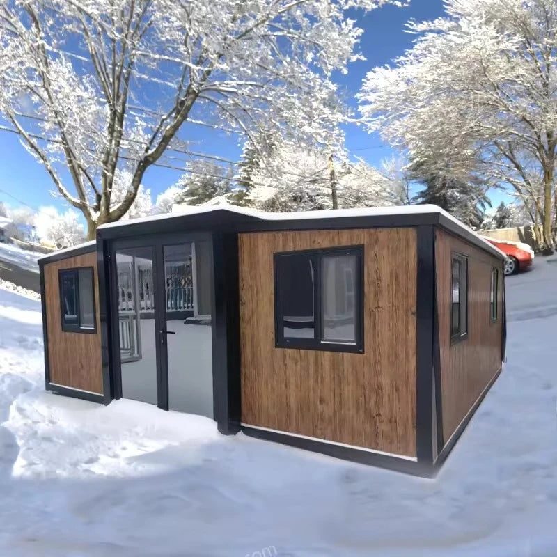 Custom Container House Modern Design Office Dining Room 20ft 40ft Expandable Container House for Villa Modular House Granny Flat