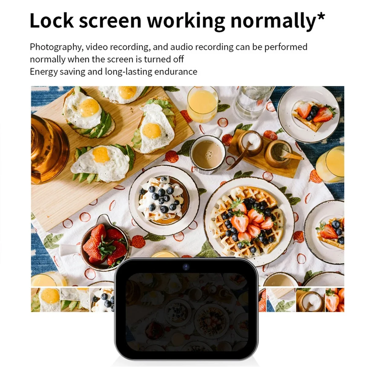 HLES 4K CCD Digital Camera 64MP Digital Flash Video Camera with Touch Screen 16X Digital Zoom IR Night Vision Camera Black