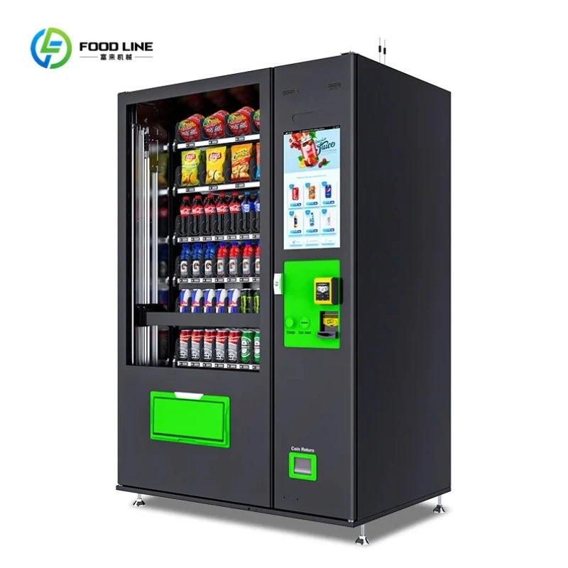 24-hour self-service vending machines Best Seller Automat Food Cold Beverage Vending Machines with Large Capacity
