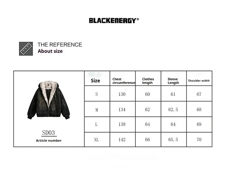 2025 Winter New American Washed Hooded Cotton Jacket Men Casual Thick Warm Coat Vintage Streetwear Parka