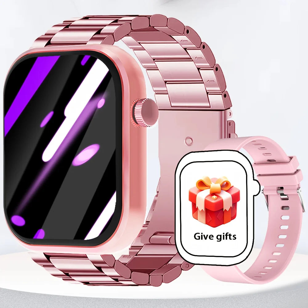 HOT Smartwatch full touch screen, answer and make calls, message reminders, custom watch face wallpaper and other functions